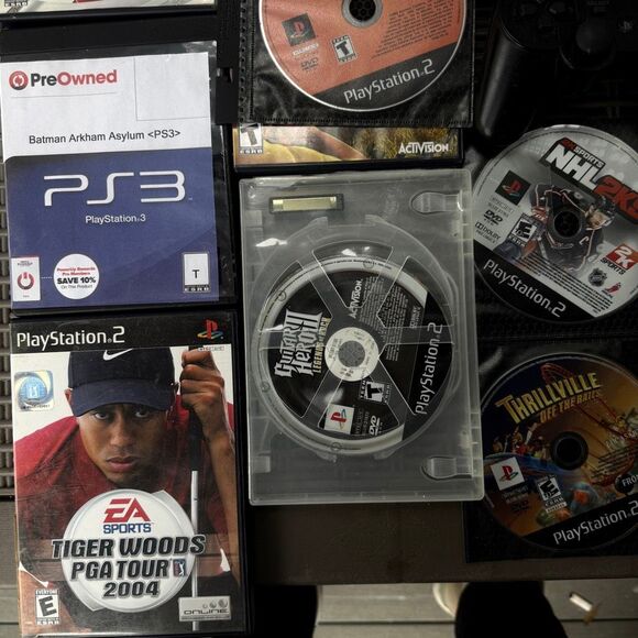 SONY PLAYSTATION 3 Slim August 2010 Bundle PS3 Lot Console + 3 Controllers + 13 - Picture 2 of 11